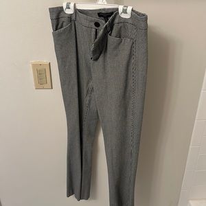 Black and white dress pants size 6